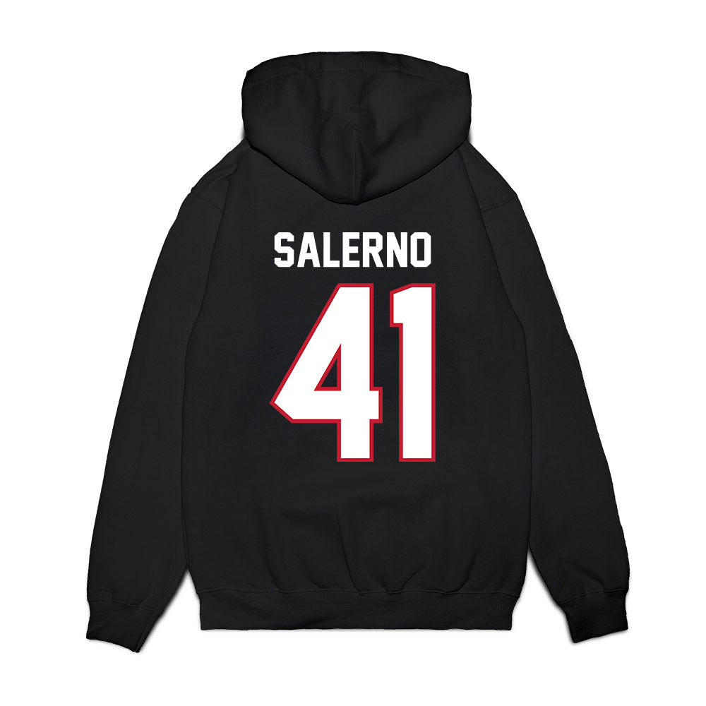 Arizona - NCAA Football : Avery Salerno - Vintage Helmet Premium Hooded Sweatshirt-1