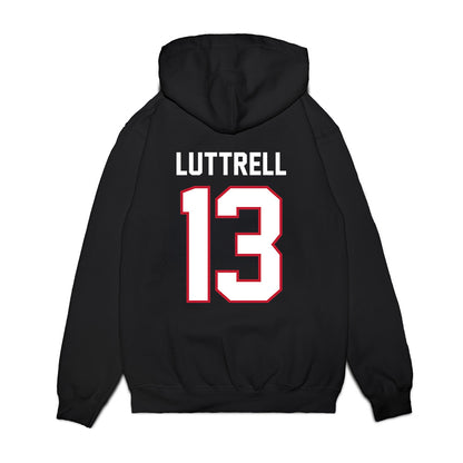 Arizona - NCAA Football : Jack Luttrell - Vintage Helmet Premium Hooded Sweatshirt-1