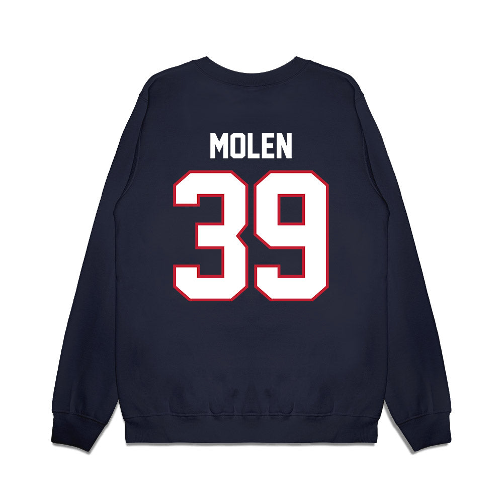 Arizona - NCAA Football : Broden Molen - Vintage Helmet Premium Crewneck Sweatshirt-1