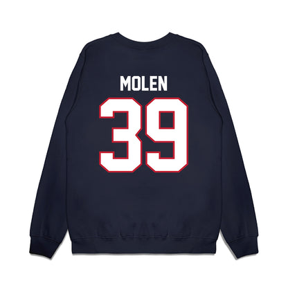 Arizona - NCAA Football : Broden Molen - Vintage Helmet Premium Crewneck Sweatshirt-1