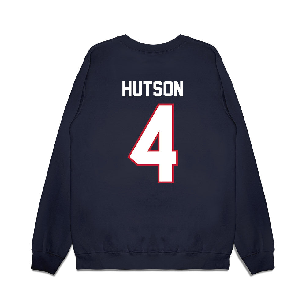 Arizona - NCAA Football : Kris Hutson - Vintage Helmet Premium Crewneck Sweatshirt-1