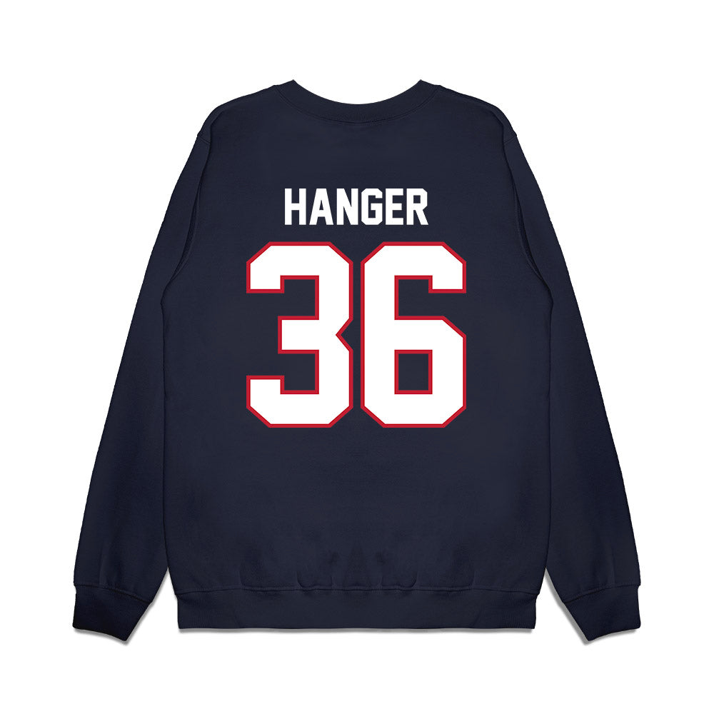 Arizona - NCAA Football : Dominic Hanger - Vintage Helmet Premium Crewneck Sweatshirt-1
