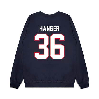 Arizona - NCAA Football : Dominic Hanger - Vintage Helmet Premium Crewneck Sweatshirt-1