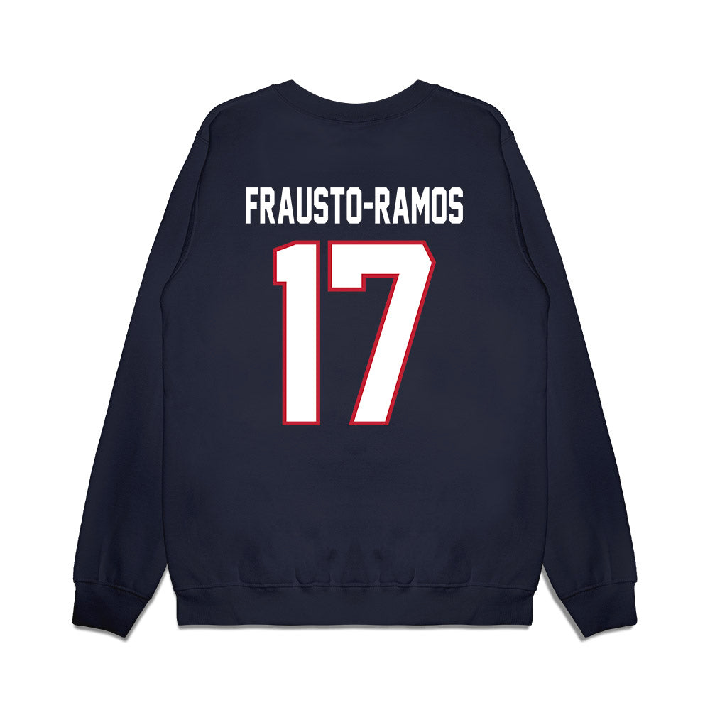 Arizona - NCAA Football : Jshawn Frausto-Ramos - Vintage Helmet Premium Crewneck Sweatshirt-1