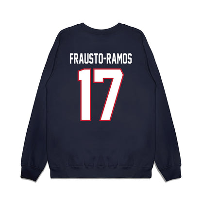 Arizona - NCAA Football : Jshawn Frausto-Ramos - Vintage Helmet Premium Crewneck Sweatshirt-1