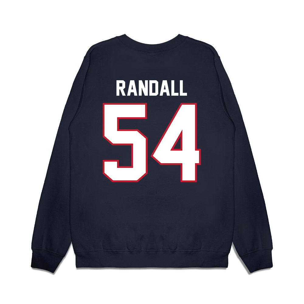 Arizona - NCAA Football : Chase Randall - Vintage Helmet Premium Crewneck Sweatshirt-1