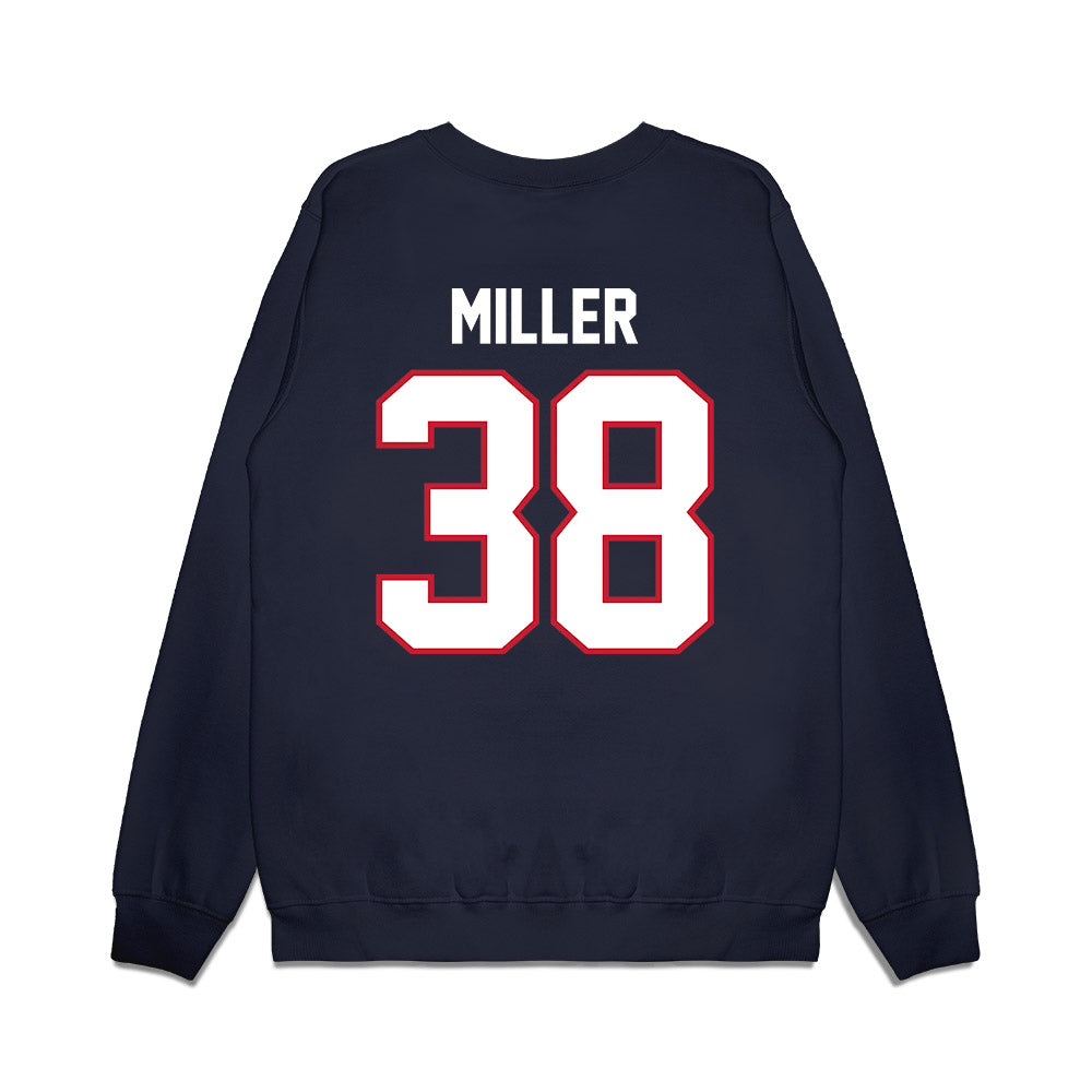 Arizona - NCAA Football : Aiden Miller - Vintage Helmet Premium Crewneck Sweatshirt-1