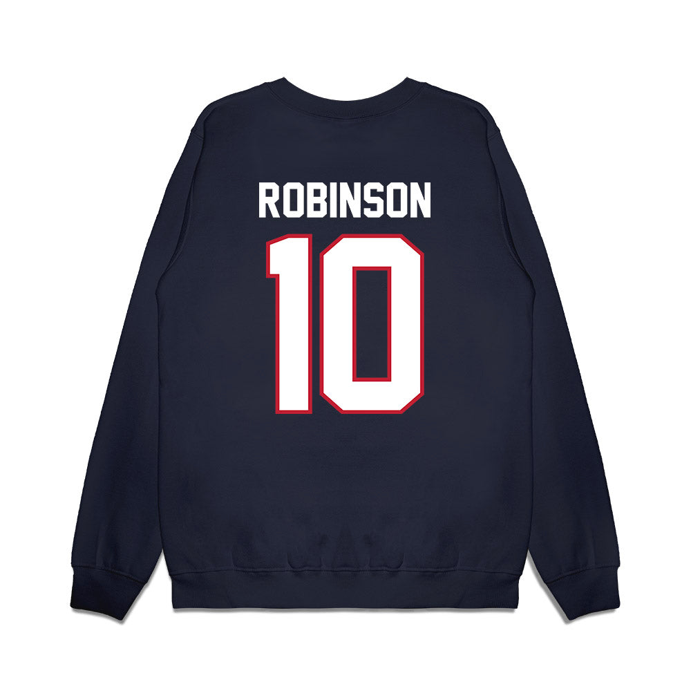 Arizona - NCAA Football : Myron Robinson - Vintage Helmet Premium Crewneck Sweatshirt-1