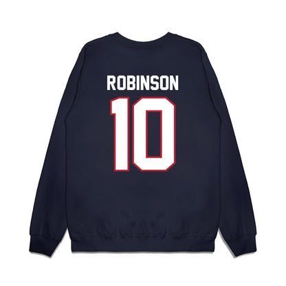 Arizona - NCAA Football : Myron Robinson - Vintage Helmet Premium Crewneck Sweatshirt-1