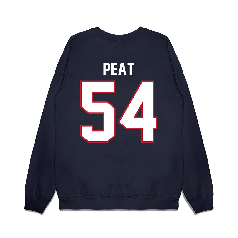 Arizona - NCAA Football : Keona Peat - Vintage Helmet Premium Crewneck Sweatshirt-1