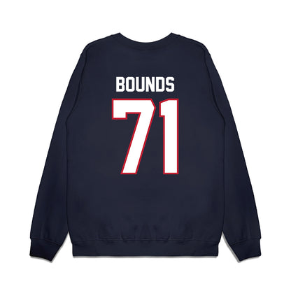 Arizona - NCAA Football : Tristan Bounds - Vintage Helmet Premium Crewneck Sweatshirt-1