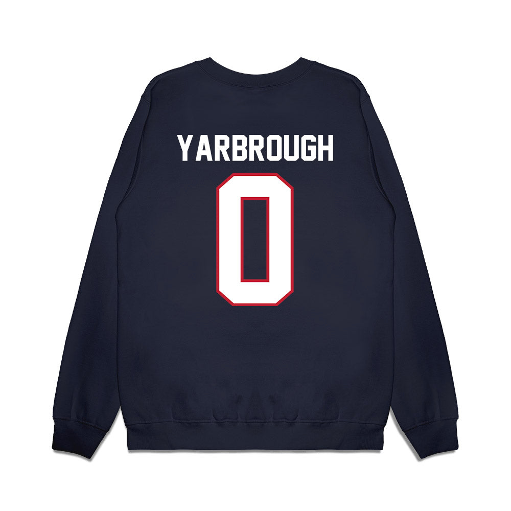Arizona - NCAA Football : Wesley Yarbrough - Vintage Helmet Premium Crewneck Sweatshirt-1