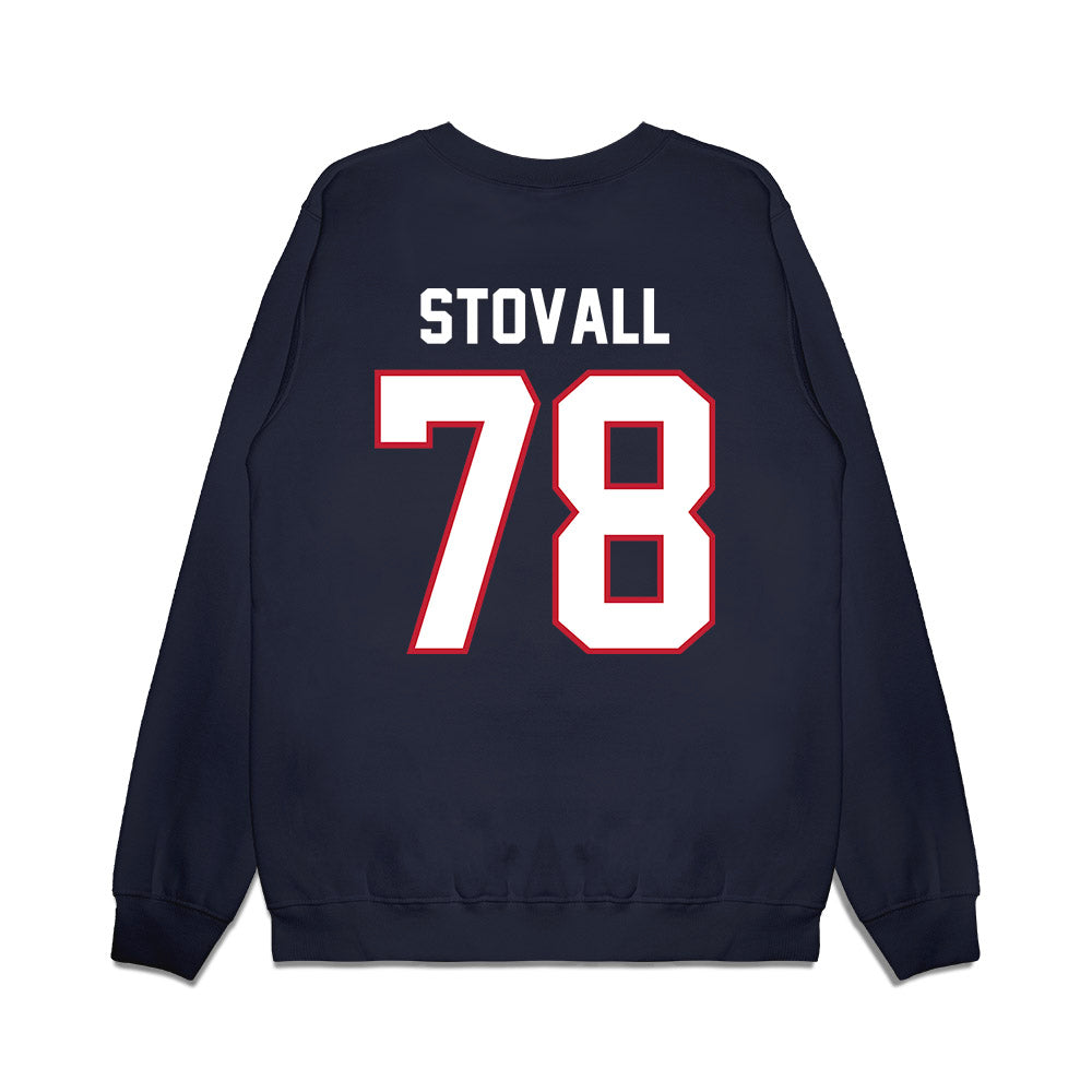 Arizona - NCAA Football : Grayson Stovall - Vintage Helmet Premium Crewneck Sweatshirt-1