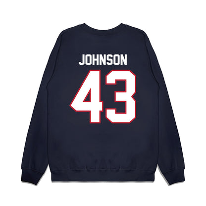 Arizona - NCAA Football : Dalton Johnson - Vintage Helmet Premium Crewneck Sweatshirt-1