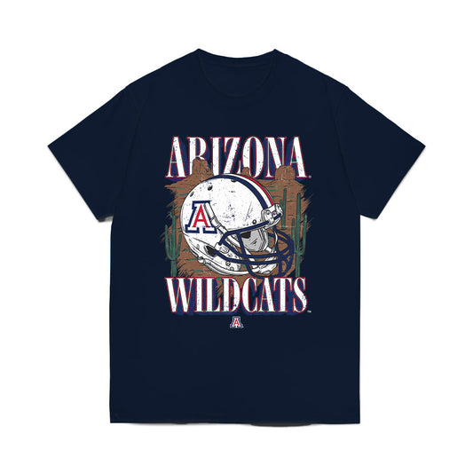 Arizona - NCAA Football : Mason Bray - Vintage Helmet Comfort Colors T-Shirt-0