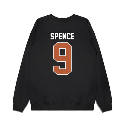 Texas - NCAA Football : Brad Spence - Vintage Helmet Premium Crewneck Sweatshirt-1