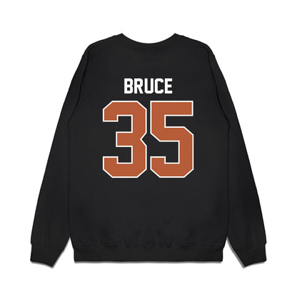 Texas - NCAA Football : Mccoy Bruce - Vintage Helmet Premium Crewneck Sweatshirt-1