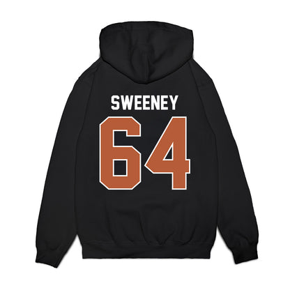 Texas - NCAA Football : Robert Sweeney - Vintage Helmet Premium Hooded Sweatshirt-1