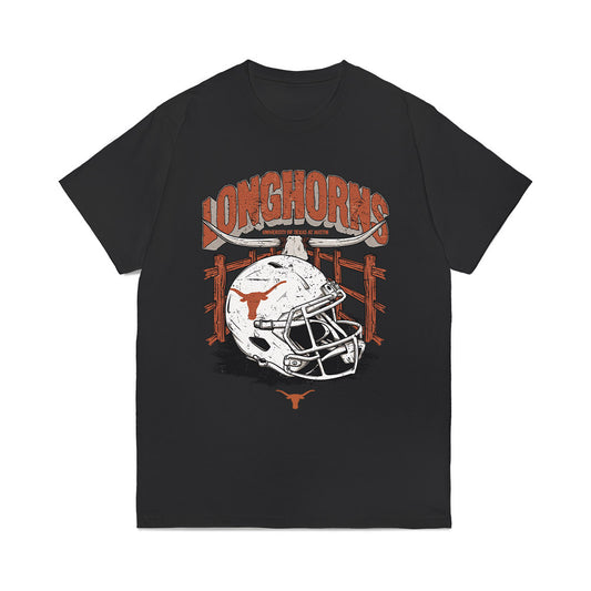 Texas - NCAA Football : Lance St Louis - Vintage Helmet Comfort Colors T-Shirt-0