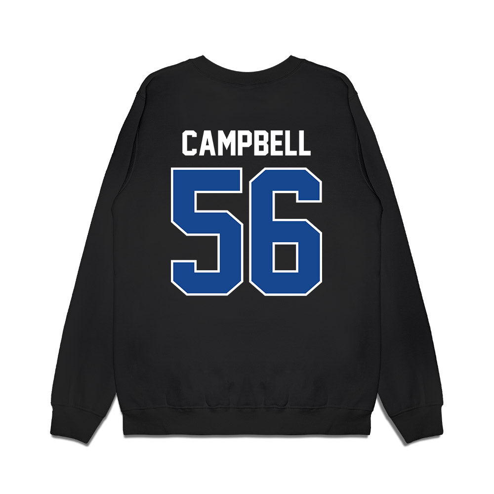 Kentucky - NCAA Football : Javeon Campbell - Vintage Helmet Premium Crewneck Sweatshirt-1