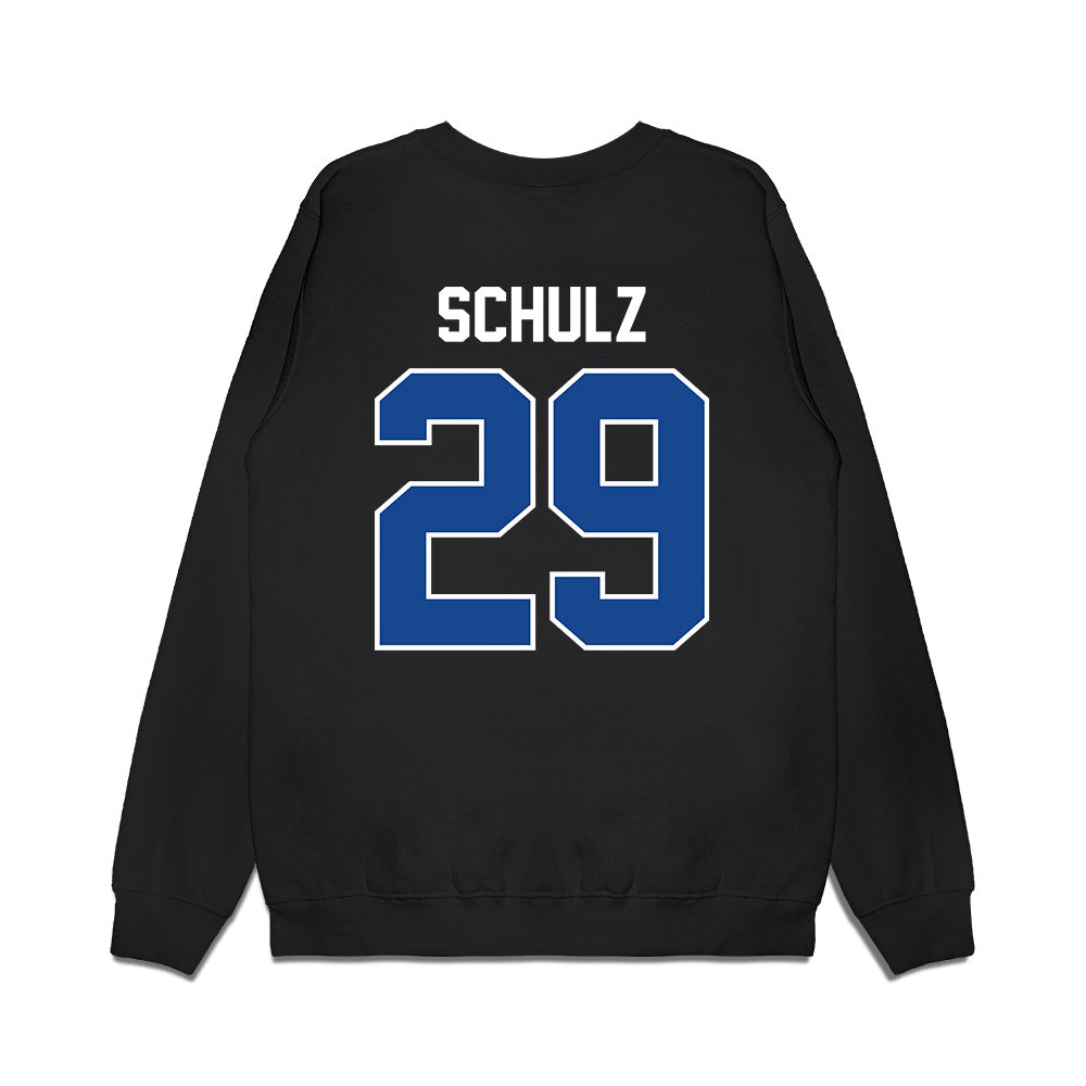 Kentucky - NCAA Football : Jackson Schulz - Vintage Helmet Premium Crewneck Sweatshirt-1