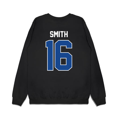 Kentucky - NCAA Football : Jacob Smith - Vintage Helmet Premium Crewneck Sweatshirt-1