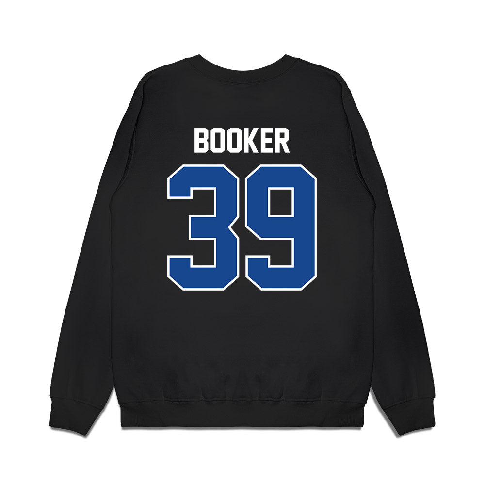 Kentucky - NCAA Football : Troy Booker - Vintage Helmet Premium Crewneck Sweatshirt-1