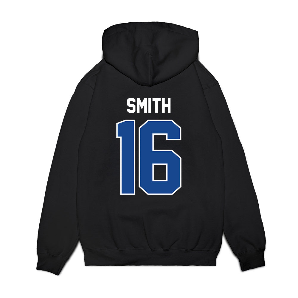 Kentucky - NCAA Football : Jacob Smith - Vintage Helmet Premium Hooded Sweatshirt-1