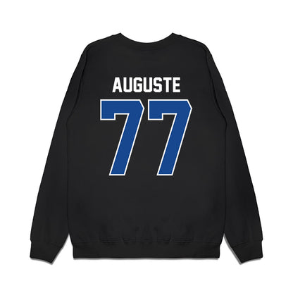 Kentucky - NCAA Football : Bryan Auguste - Vintage Helmet Premium Crewneck Sweatshirt-1