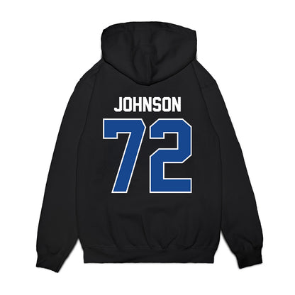 Kentucky - NCAA Football : Hayes Johnson - Vintage Helmet Premium Hooded Sweatshirt-1