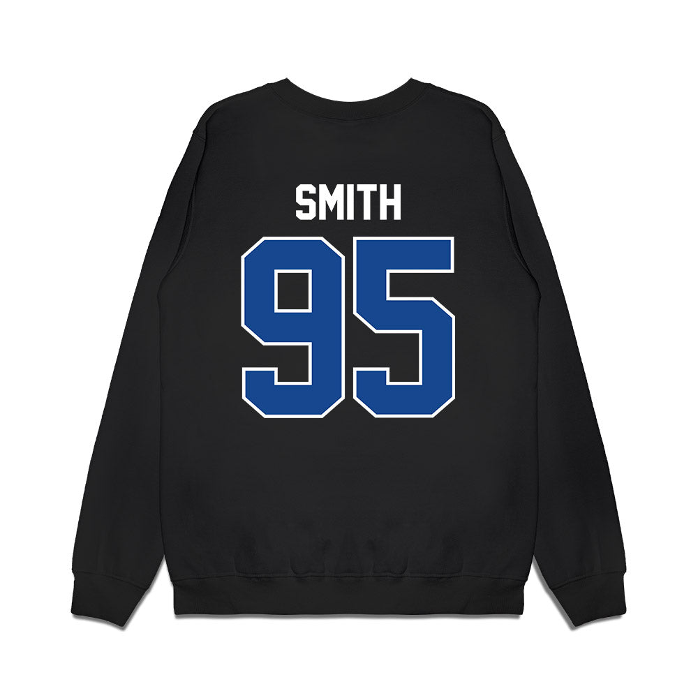 Kentucky - NCAA Football : Jerod Smith - Vintage Helmet Premium Crewneck Sweatshirt-1