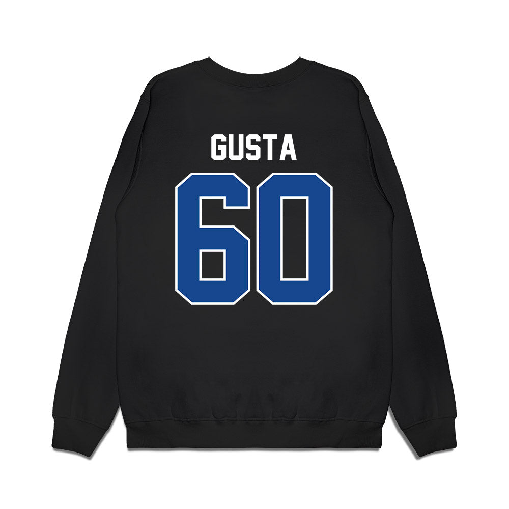 Kentucky - NCAA Football : David Gusta - Vintage Helmet Premium Crewneck Sweatshirt-1