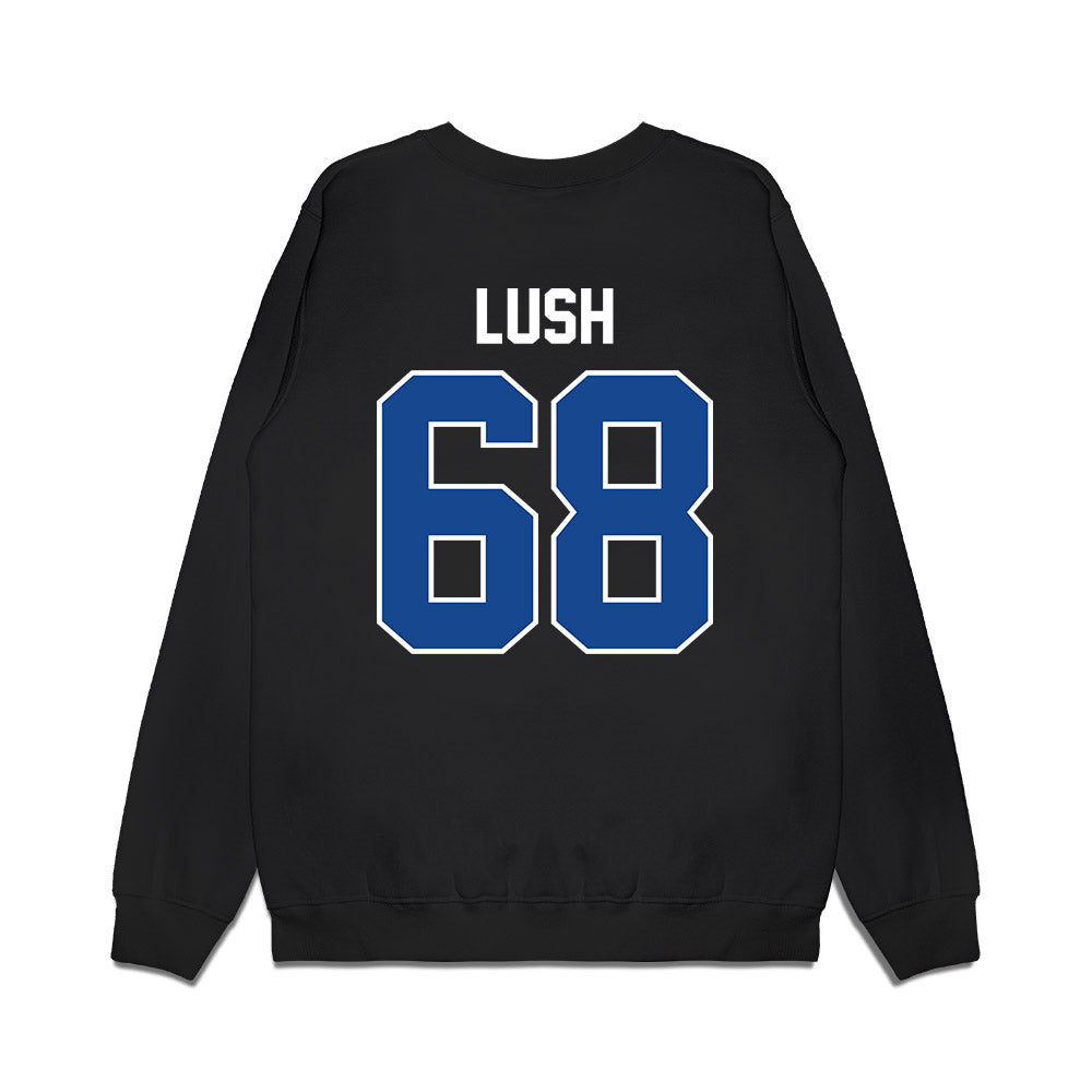 Kentucky - NCAA Football : Charlie Lush - Vintage Helmet Premium Crewneck Sweatshirt-1