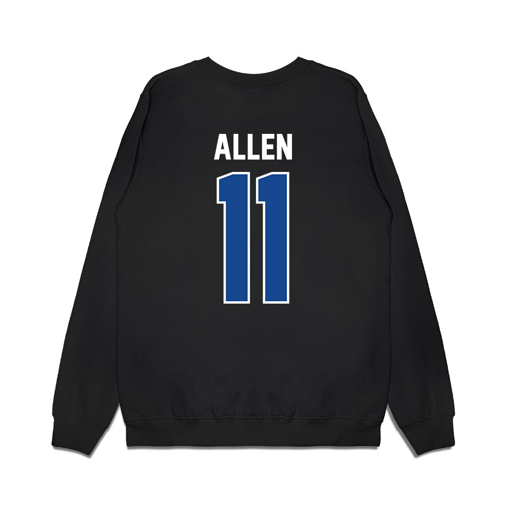 Kentucky - NCAA Football : Beau Allen - Vintage Helmet Premium Crewneck Sweatshirt-1