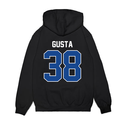 Kentucky - NCAA Football : Devon Gusta - Vintage Helmet Premium Hooded Sweatshirt-1