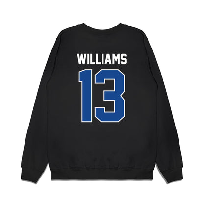 Kentucky - NCAA Football : Dyllon Williams - Vintage Helmet Premium Crewneck Sweatshirt-1