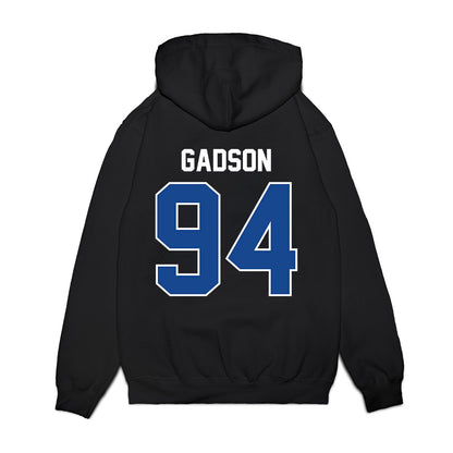 Kentucky - NCAA Football : Tavion Gadson - Vintage Helmet Premium Hooded Sweatshirt-1