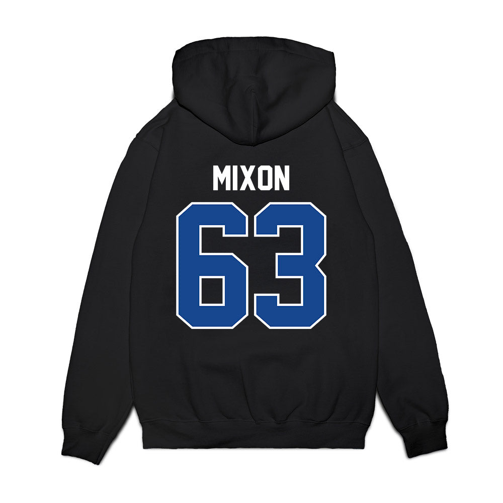 Kentucky - NCAA Football : Kyle Mixon - Vintage Helmet Premium Hooded Sweatshirt-1