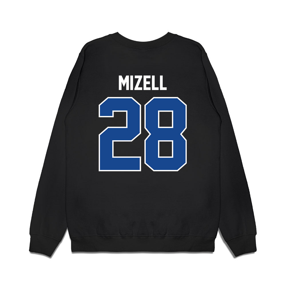 Kentucky - NCAA Football : Tovani Mizell - Vintage Helmet Premium Crewneck Sweatshirt-1