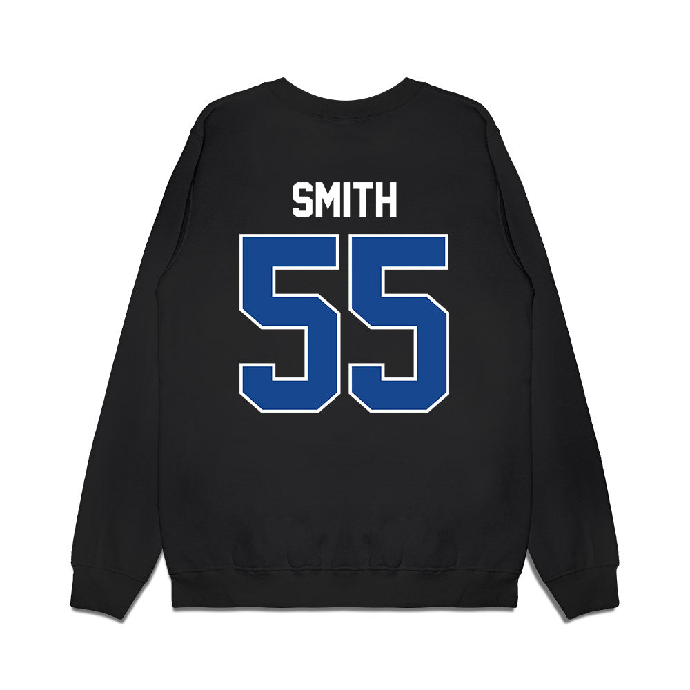Kentucky - NCAA Football : Nicholas Smith - Vintage Helmet Premium Crewneck Sweatshirt-1