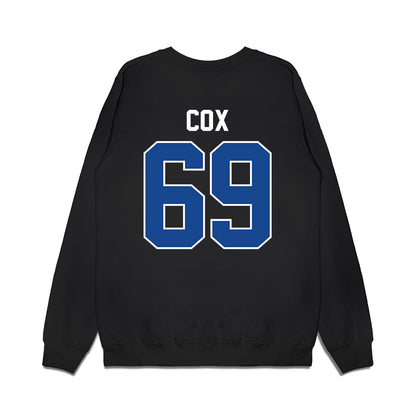 Kentucky - NCAA Football : Marques Cox - Vintage Helmet Premium Crewneck Sweatshirt-1