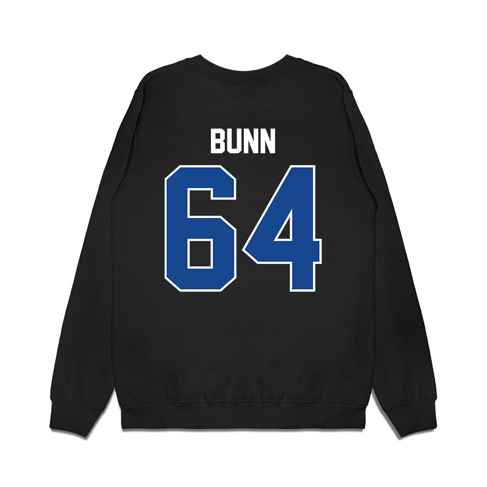 Kentucky - NCAA Football : Jackson Bunn - Vintage Helmet Premium Crewneck Sweatshirt-1