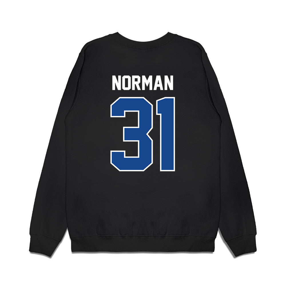 Kentucky - NCAA Football : Quintavion Norman - Vintage Helmet Premium Crewneck Sweatshirt-1