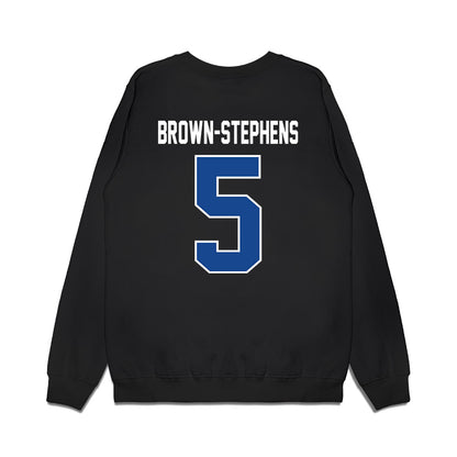 Kentucky - NCAA Football : Anthony Brown-Stephens - Vintage Helmet Premium Crewneck Sweatshirt-1