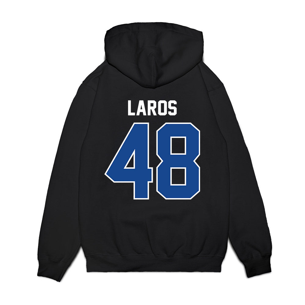 Kentucky - NCAA Football : Aidan Laros - Vintage Helmet Premium Hooded Sweatshirt-1