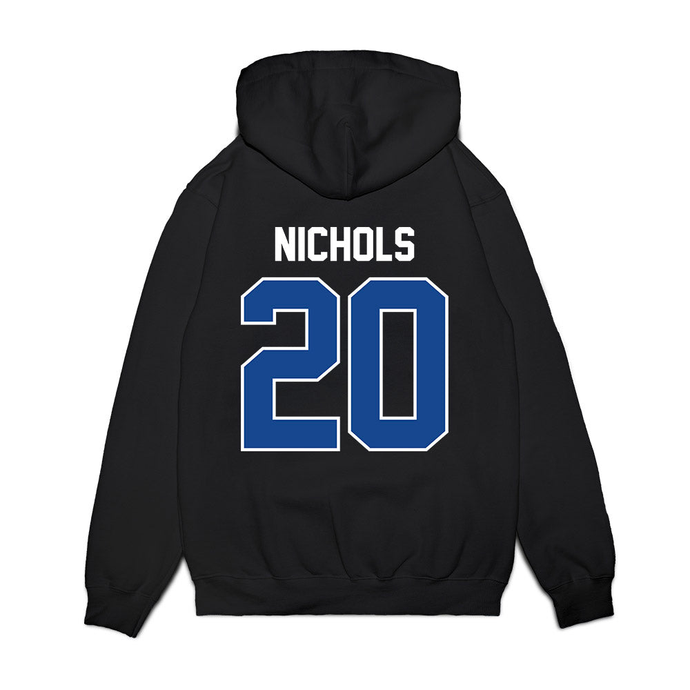 Kentucky - NCAA Football : Terhyon Nichols - Vintage Helmet Premium Hooded Sweatshirt-1