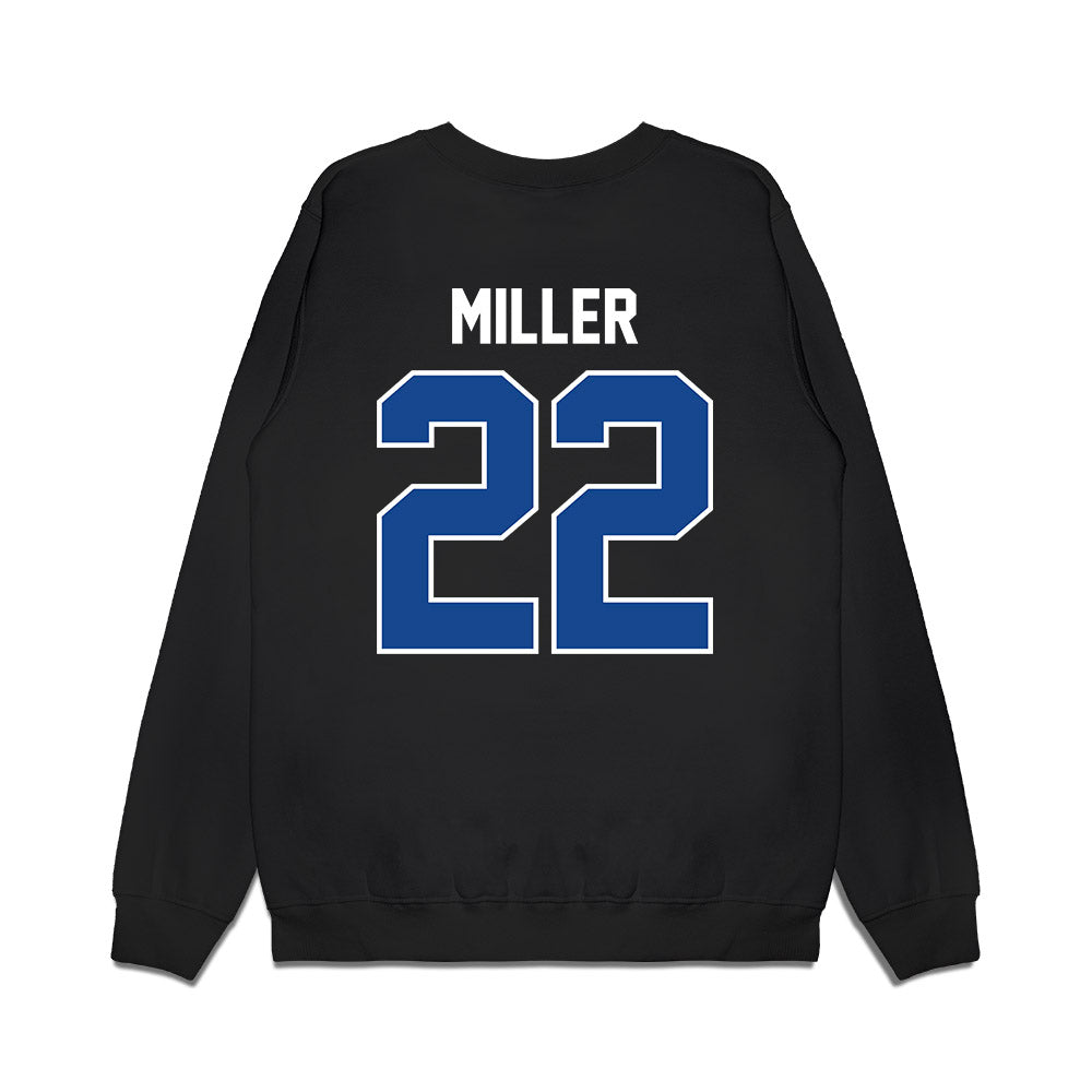 Kentucky - NCAA Football : Cameron Miller - Vintage Helmet Premium Crewneck Sweatshirt-1