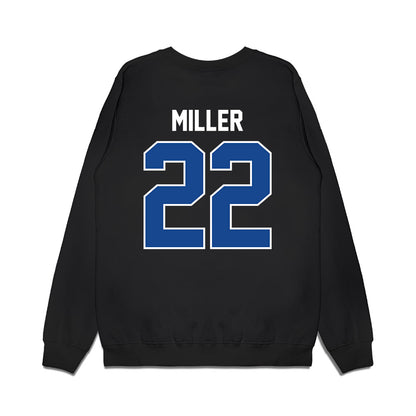 Kentucky - NCAA Football : Cameron Miller - Vintage Helmet Premium Crewneck Sweatshirt-1
