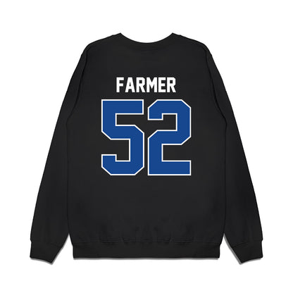 Kentucky - NCAA Football : Jalen Farmer - Vintage Helmet Premium Crewneck Sweatshirt-1