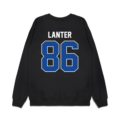 Kentucky - NCAA Football : Cole Lanter - Vintage Helmet Premium Crewneck Sweatshirt-1